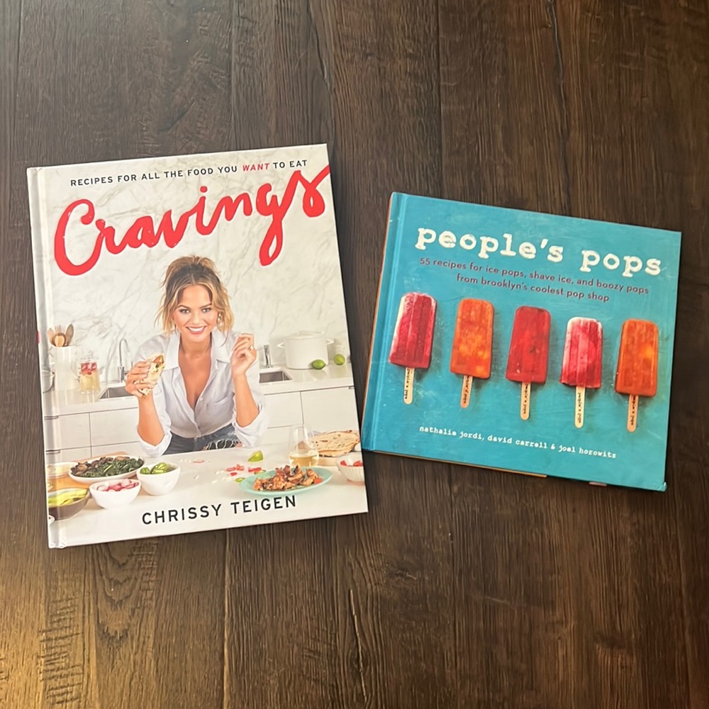 Chrissy Teigen Cravings & Peoples Pops Book Bundle